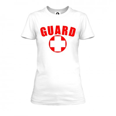 lifeguard shirt and shorts